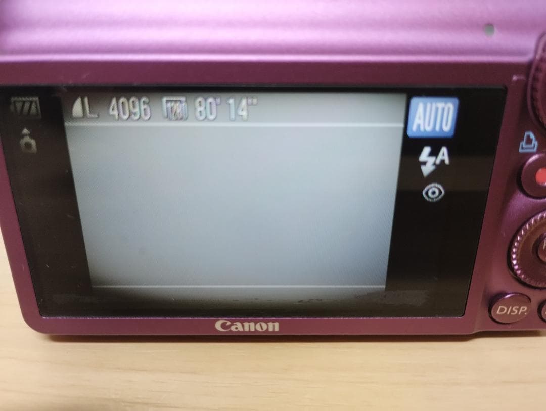 Canon PowerShot SX210 IS キャノン パープル デジカメ