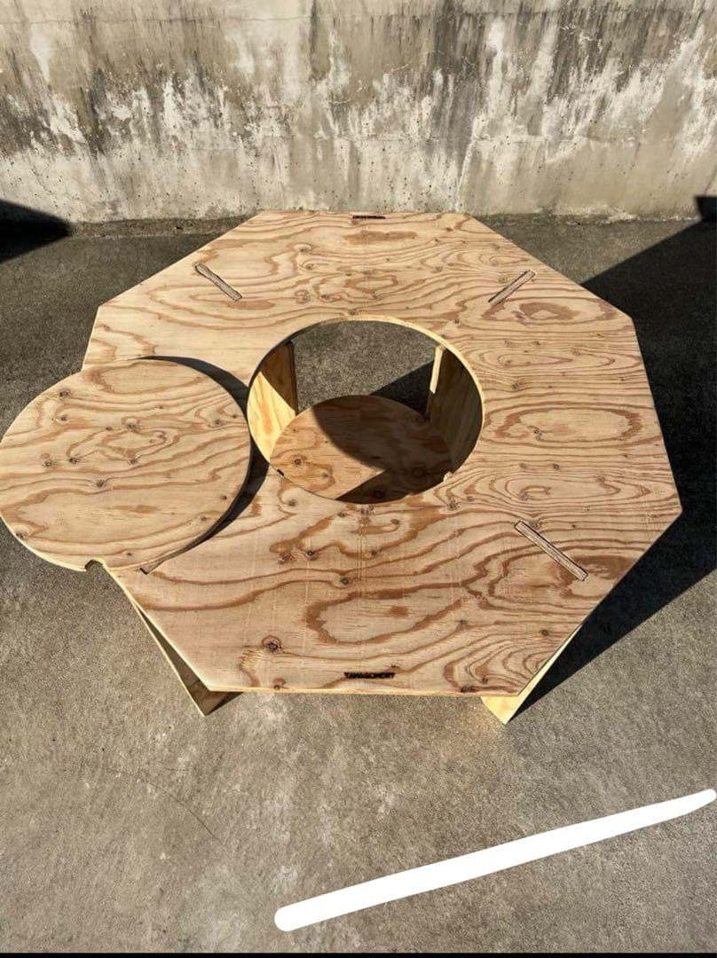 YAMAGOMORY 八卓 High 七輪テーブル　折りたたみ