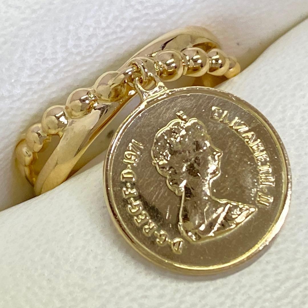 りかちゃんドール　K18　チャームリング　サイズ12号　18金