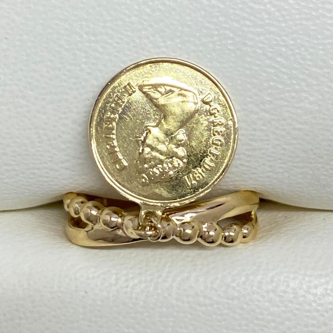 りかちゃんドール　K18　チャームリング　サイズ12号　18金