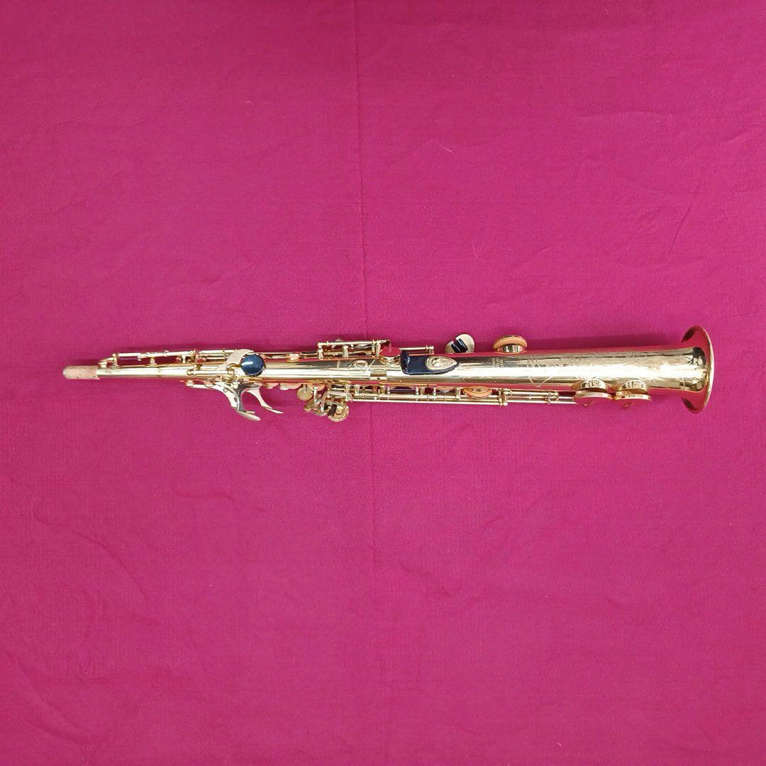 ヤマハ　ソプラノサックス　YSS62　パープルロゴ