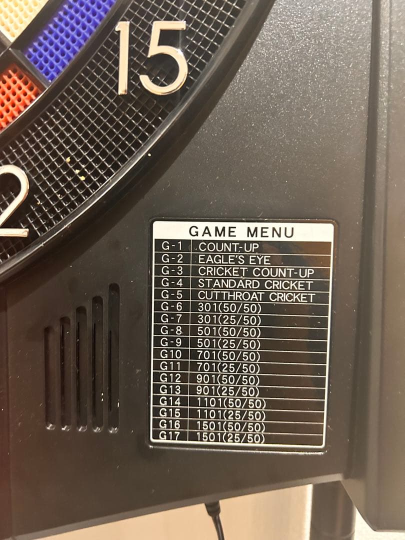 ダーツボード（DYNASTYダーツスタンド付き） DARTSLIVE 100S