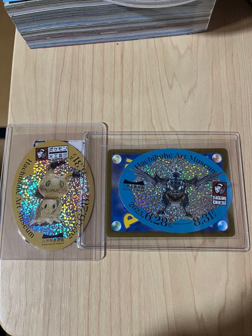 【流通枚数10枚　500枚】ポケモン工芸展　バス利用入場券特典エラー品