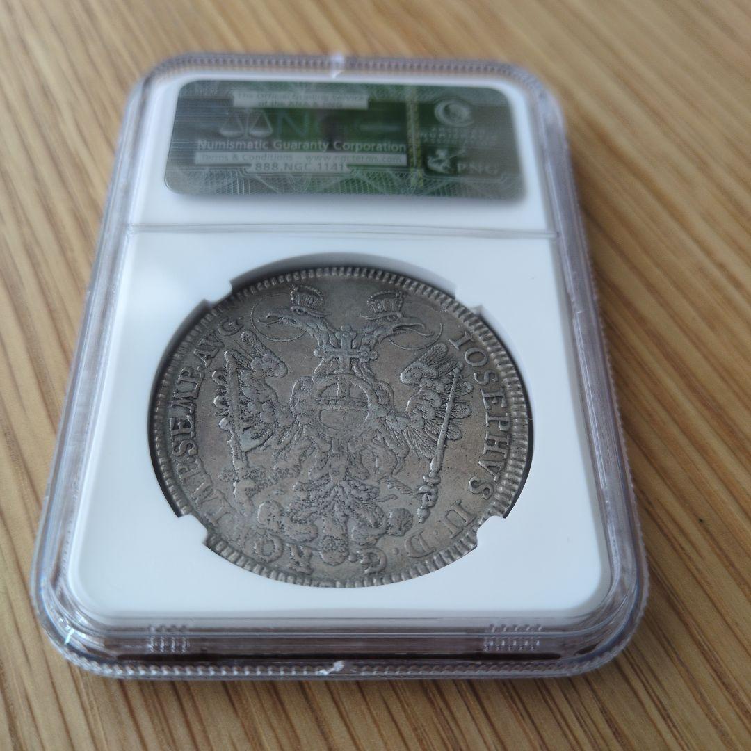 ニュルンベルク都市景観 ターラー銀貨 1765 SR NGC