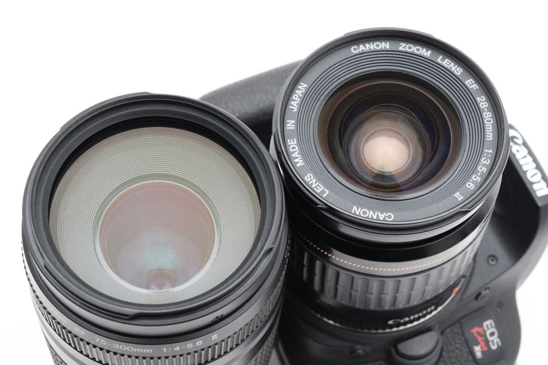 一眼レフカメラ/canon kiss x9i標準&望遠ダブルレンズセット