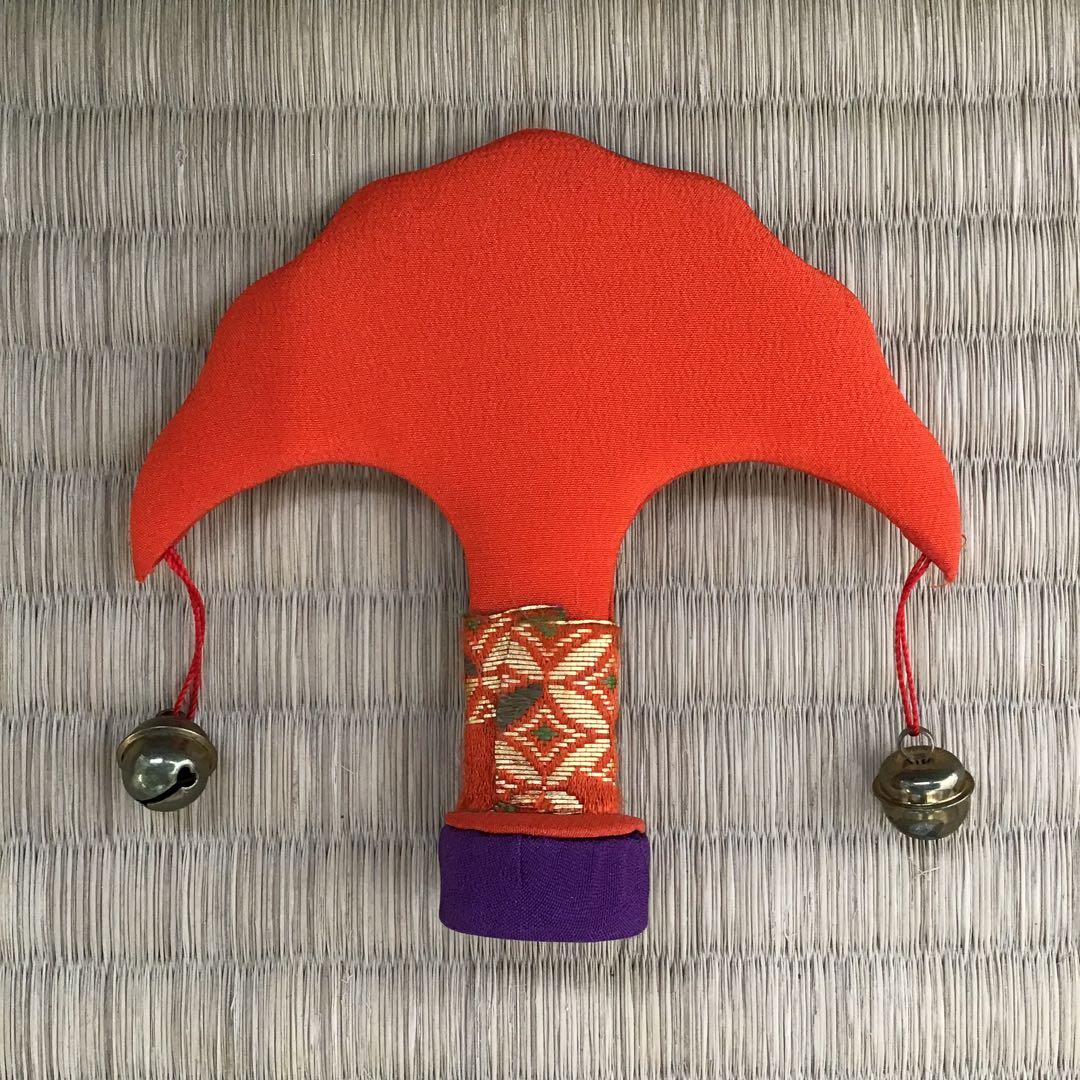 茶道具　投扇興　蝶(的) 枕(台)扇(5本)一式 7点　栞　共箱　S258TK