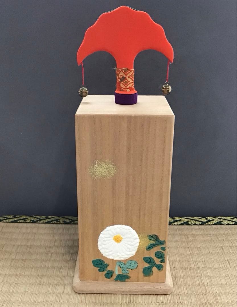 茶道具　投扇興　蝶(的) 枕(台)扇(5本)一式 7点　栞　共箱　S258TK