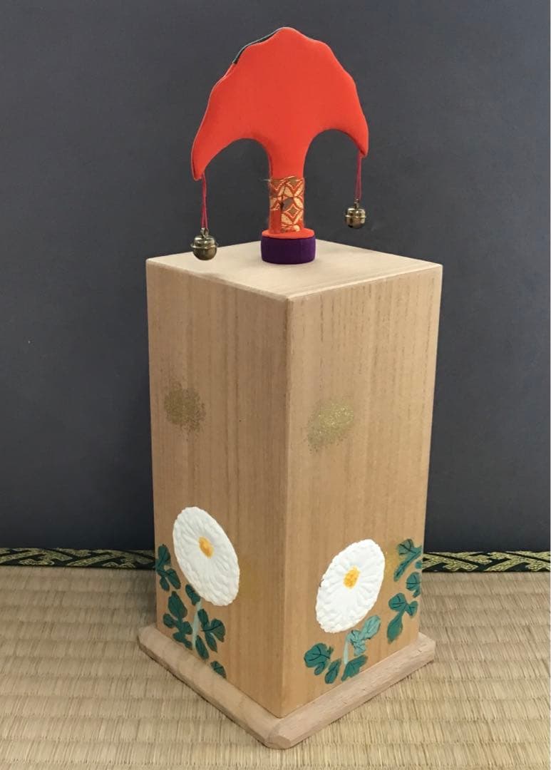 茶道具　投扇興　蝶(的) 枕(台)扇(5本)一式 7点　栞　共箱　S258TK