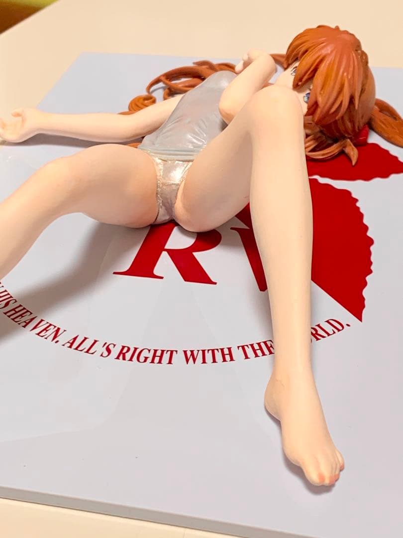 クルシマ製作所　アスカ　ガレージキット　塗装済み完成品　エヴァ