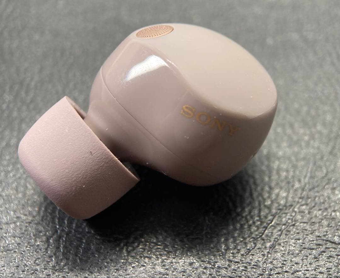 【美品】sony wf-1000xm5【右イヤホン・ピンク】ver6.1.0