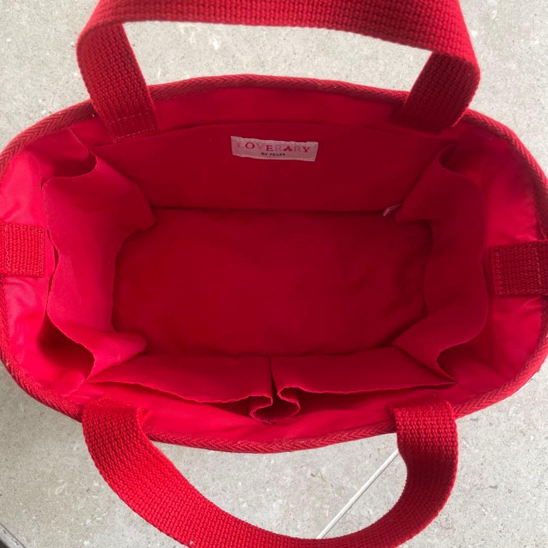 フェイラー　ストロベリードット　ベビーカーポーチ