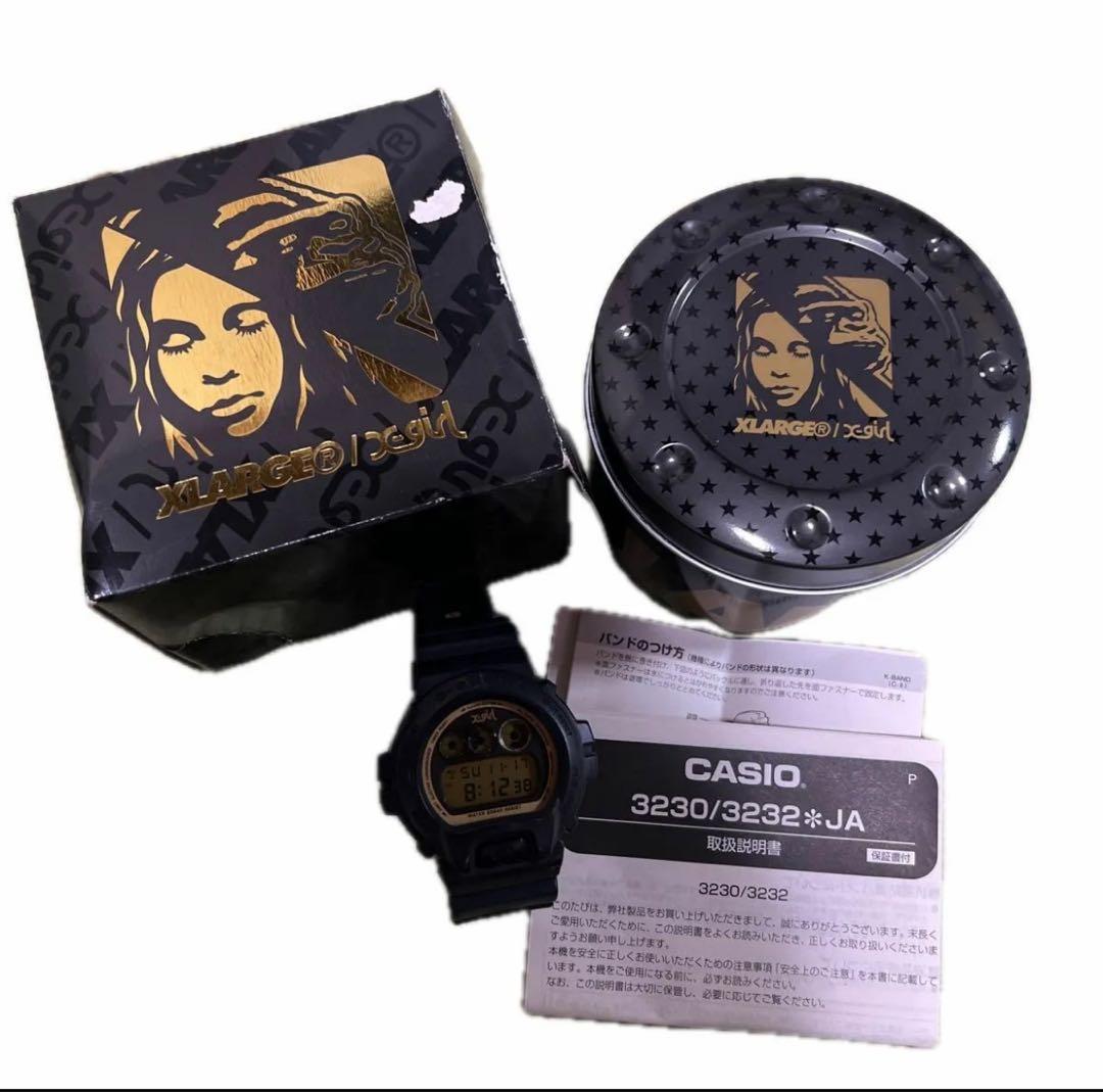 X-GIRL XLARGE G-SHOCK トリプルコラボ 腕時計 美品
