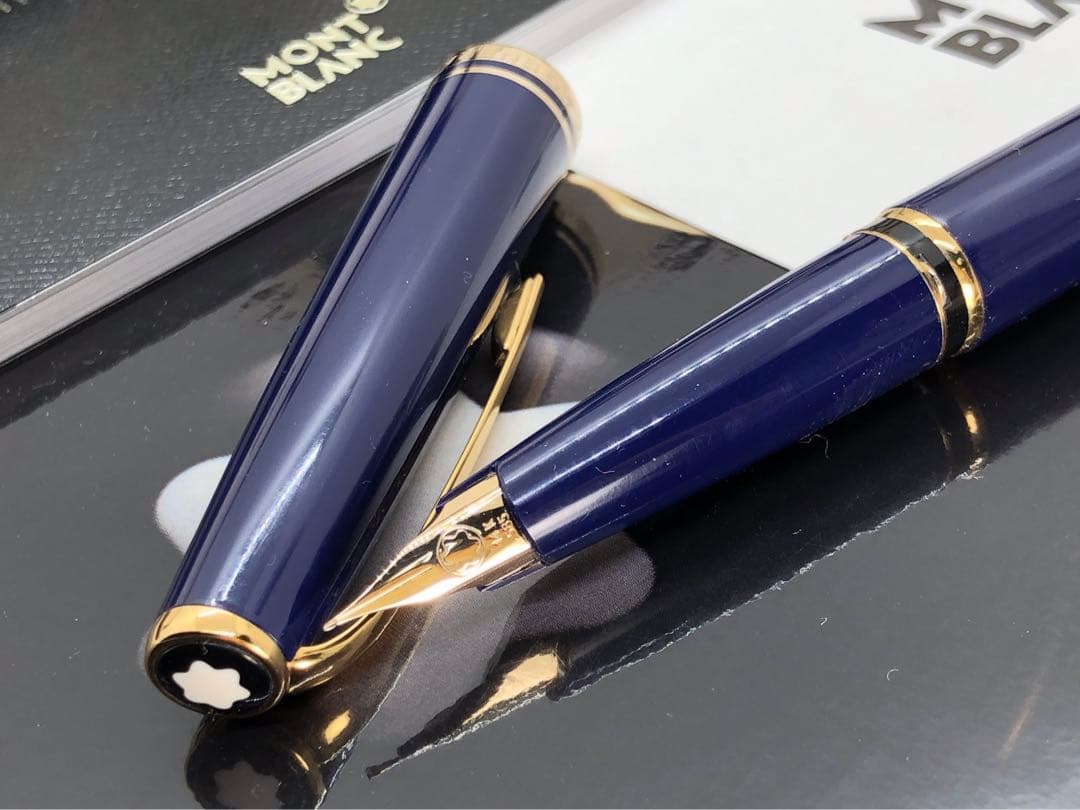 ★美品！稀少軸色ダーク・パープル・カラーのジェネレーションGP金装飾★モンブラン