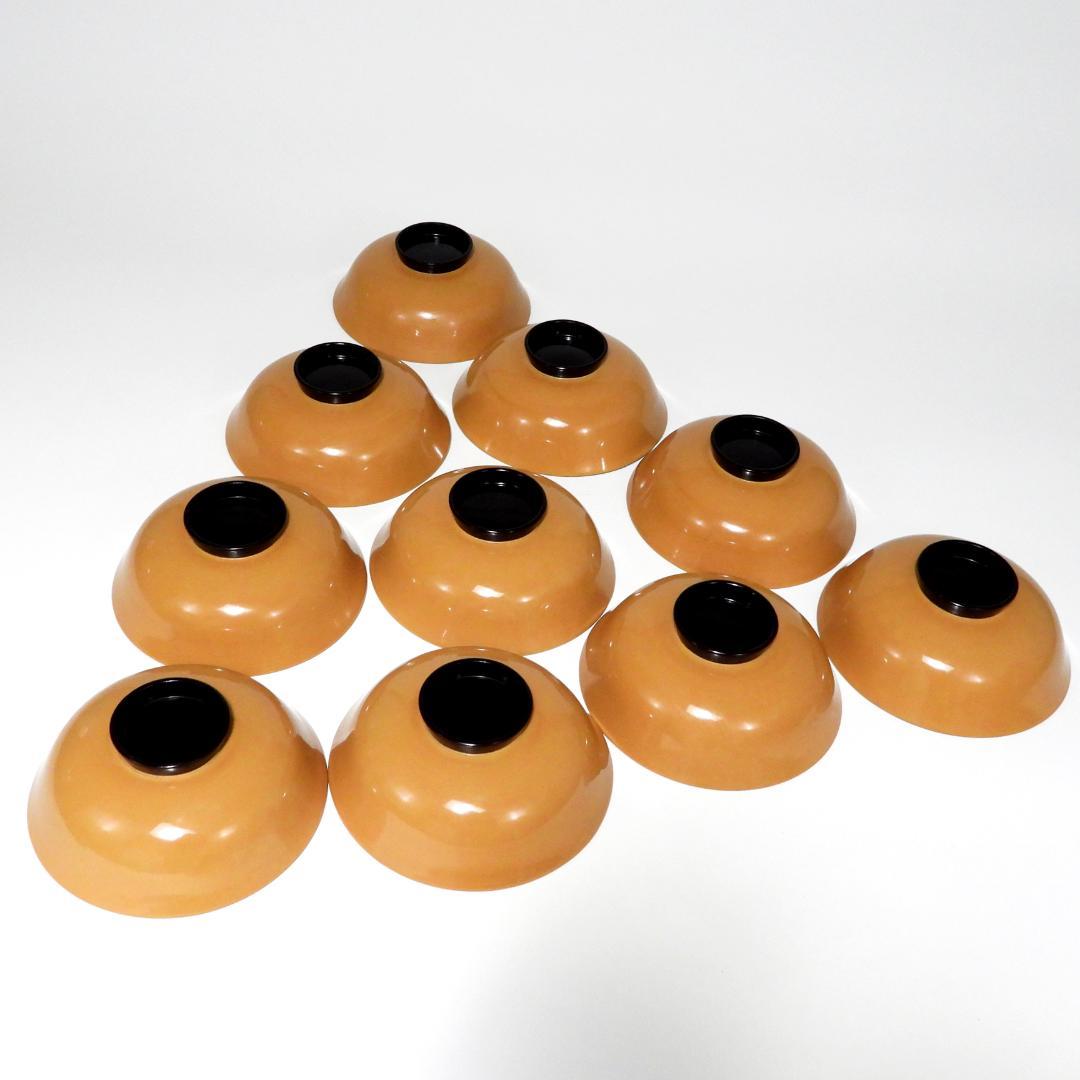 輪島塗 笹蒔絵 吸物椀 汁椀 御椀 10客 天然木 漆塗り 漆芸 漆器