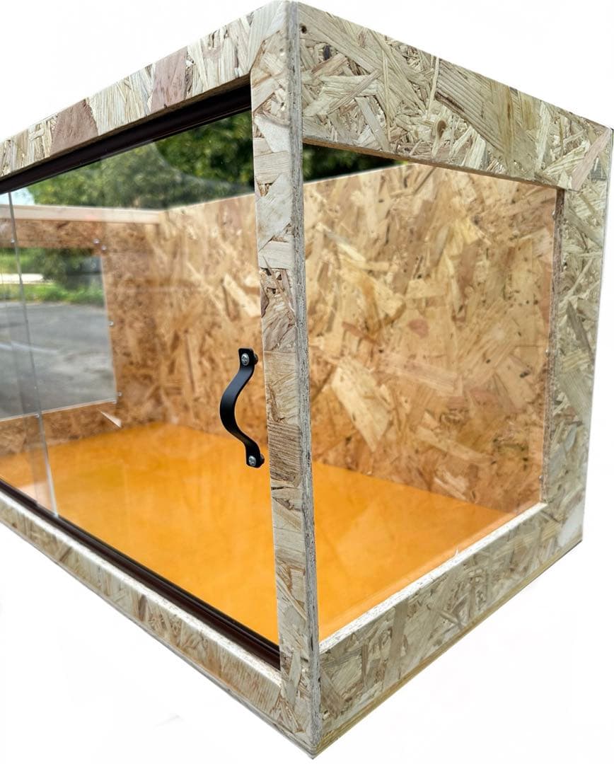 サイドアクリル　爬虫類　飼育ケージ