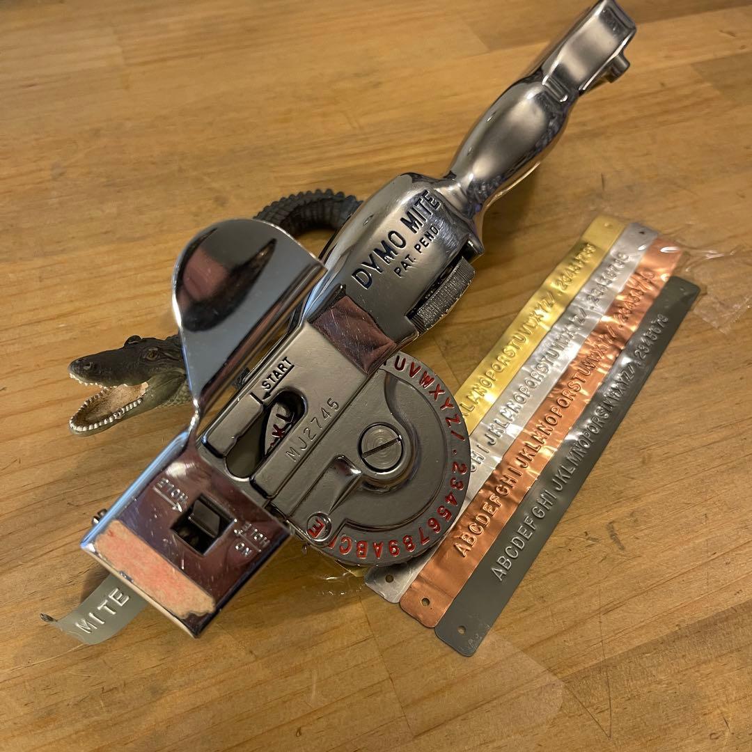 ■製品保証■【機関良・美品】ダイモ テープライター M-3 DYMO 183-7