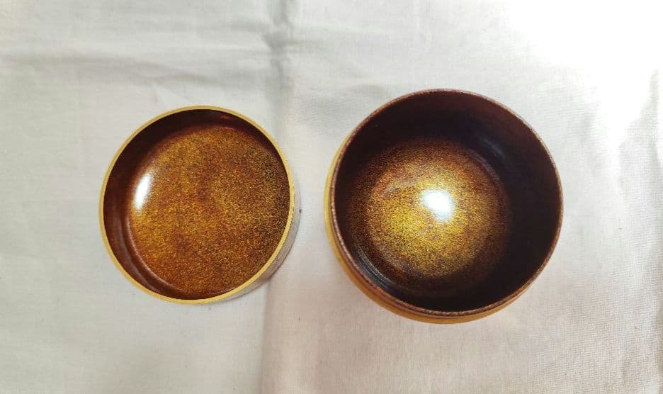 茶道具 大棗 秋の図