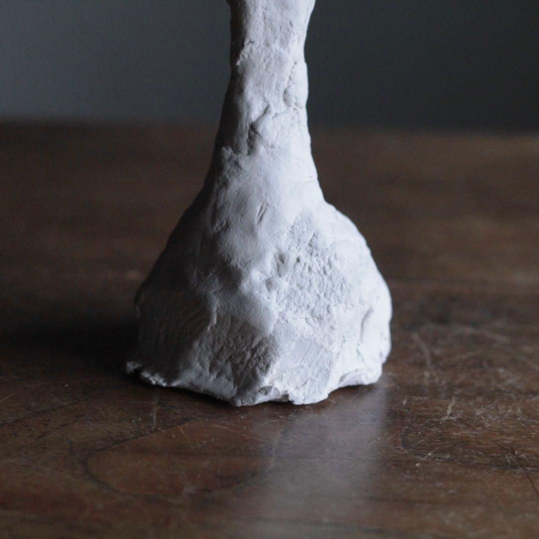 石塑粘土 立体作品 sculpture 現代美術 c 人物像 オブジェ