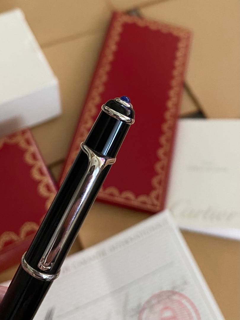 Cartier ディアボロ ドゥ カルティエ ミニボールペン/保証書、ケース付