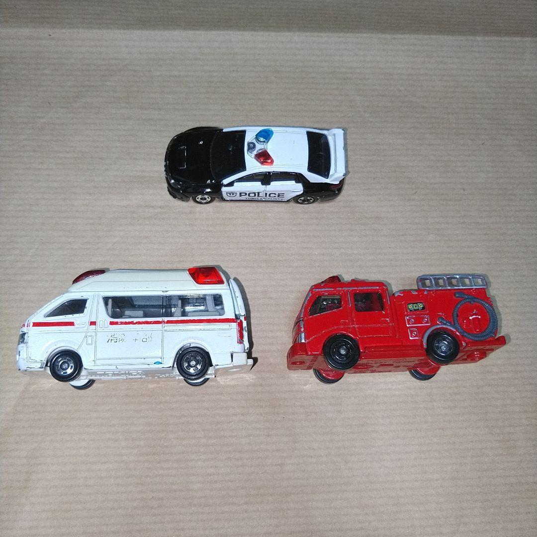 警察 消防 救急 緊急車両 372台 トミカ ジャンク品 絶版 廃盤 限定 レア
