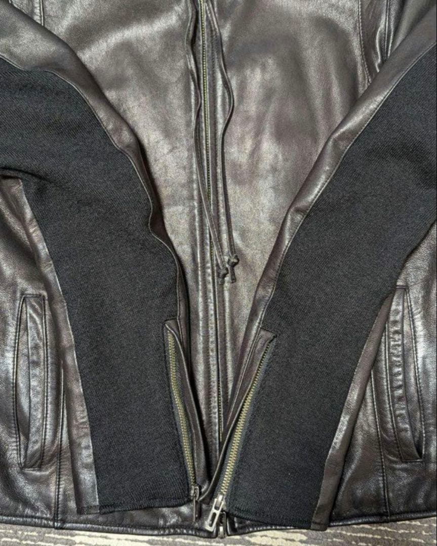 DOMENICO+SAVIO 亀梨　山猫　レザージャケット