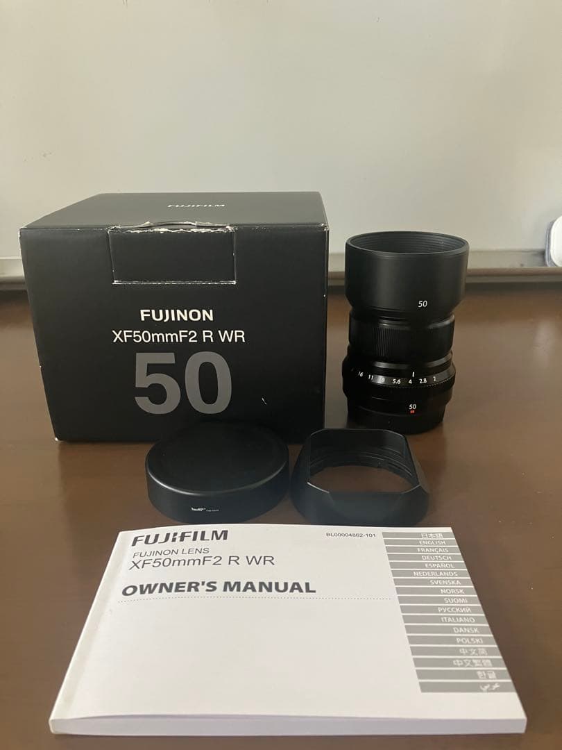 レンズ(単焦点) FUJIFILM FUJINON XF50mmF2 R WR