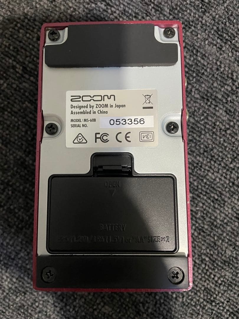 ギター Multistomp ms-60b zoom