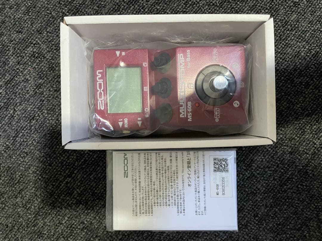 ギター Multistomp ms-60b zoom