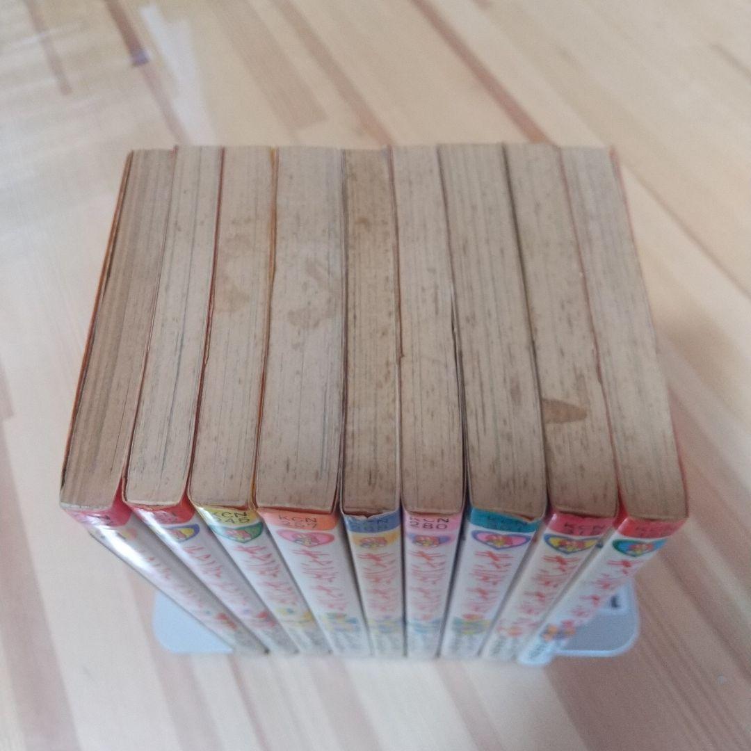 キャンディキャンディ　全9巻　人気の赤文字　並下セット　いがらしゆみこ　水木杏子