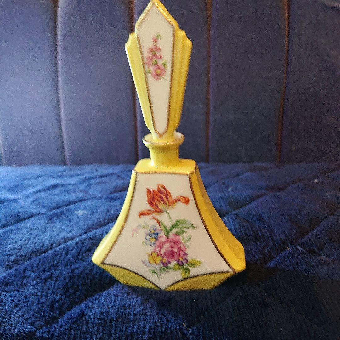 貴重☆オールドノリタケ輸出用香水瓶、アールデコ1928年