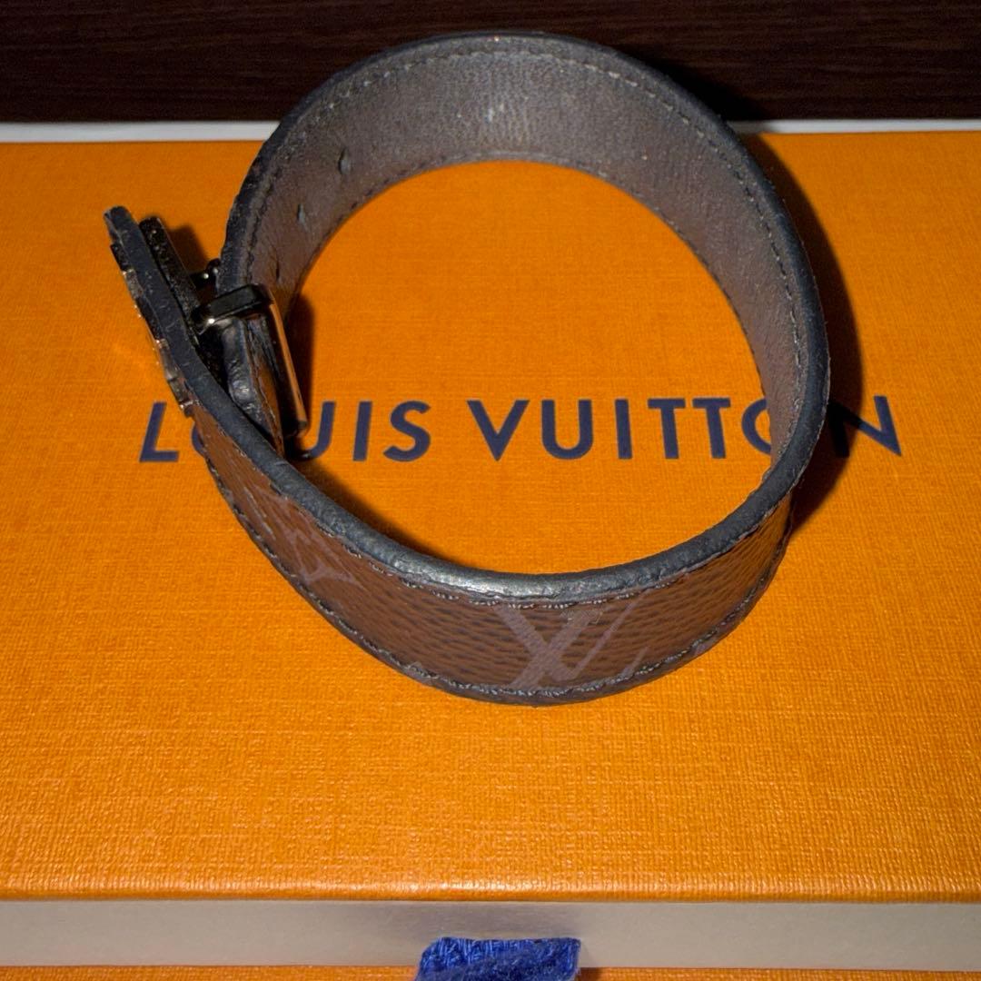 ルイヴィトンLOUISVUITTONモノグラムエクリプス ブレスレットM6456