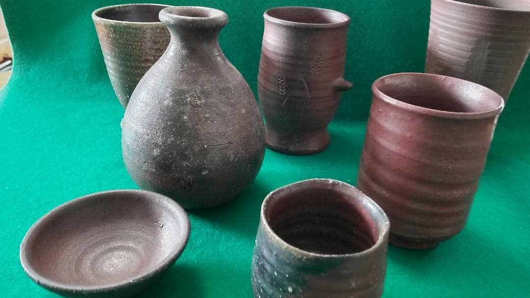 新春希望額セール❣立杭焼 5人市野勝、大上巧、大上祐樹、清水昌義、田中茂