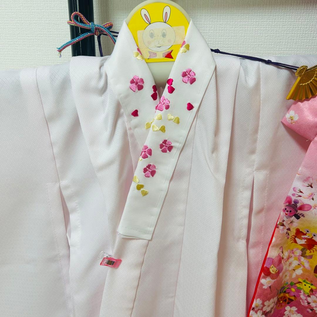 RNo.114 七五三　3歳　　被布フルセット　　永田萌