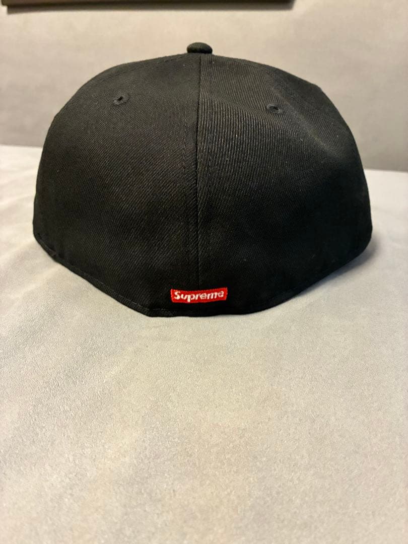 Supreme 59FIFTY ブラック キャップ 7 1/2