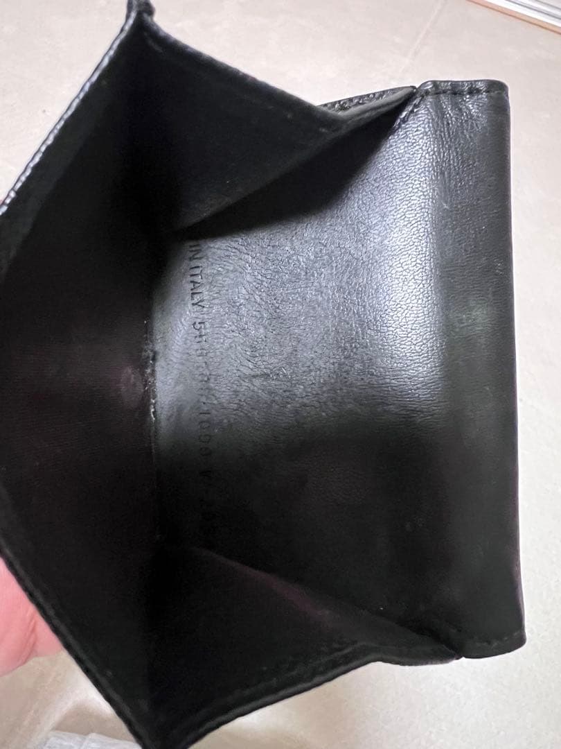 【箱・備品付】BALENCIAGA 三つ折り財布