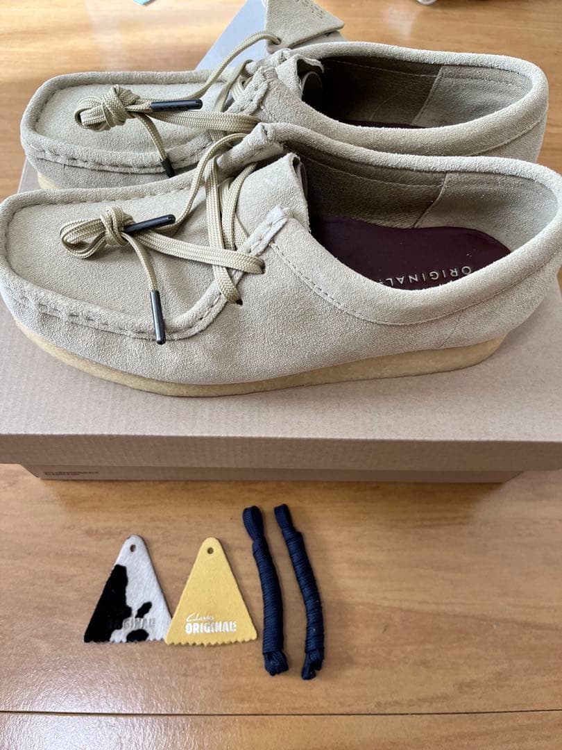 【キノコくん様】clarks wallabee ワラビー メープル スエード