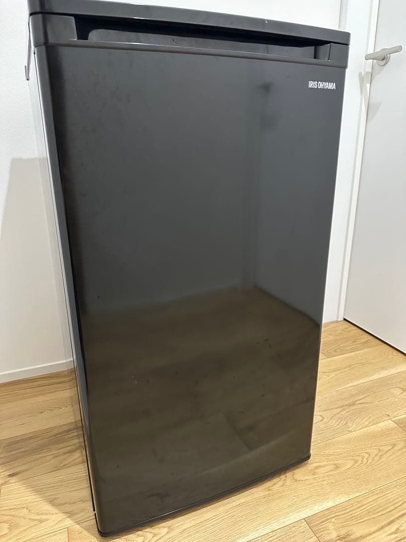 [ドキンちゃん] IRIS OHYAMA ブラック 冷凍庫 60L