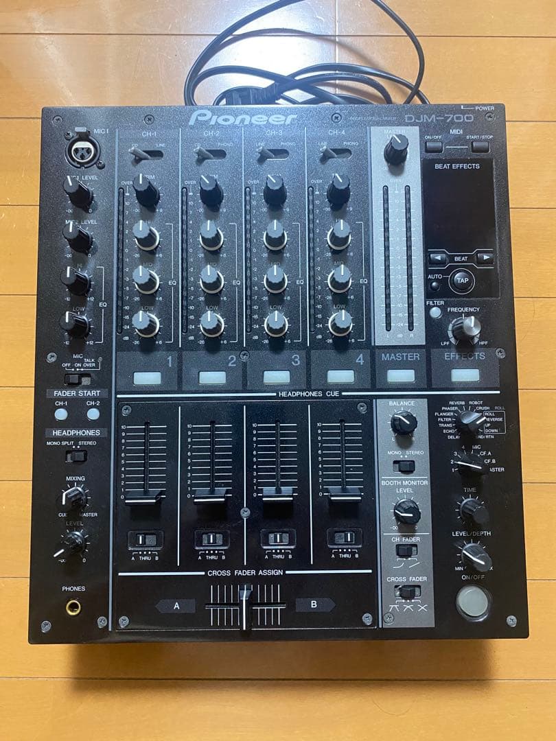 最終値下げ Pioneer DJM-700 djミキサー 09年制 動作確認済み