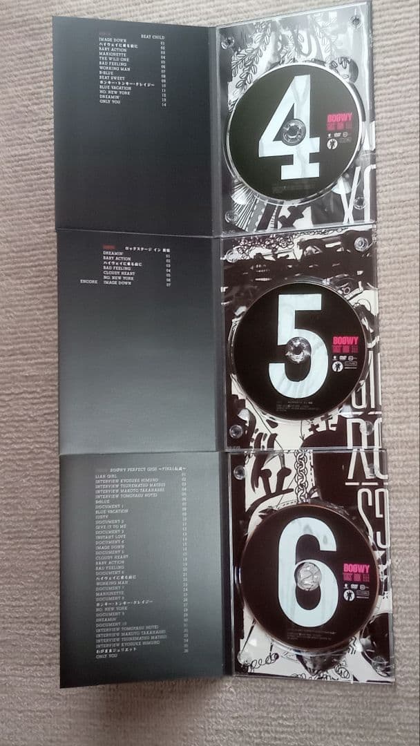 BOOWY/\"GIGS\"BOX〈完全生産限定・8枚組〉　氷室京介.BOOWY
