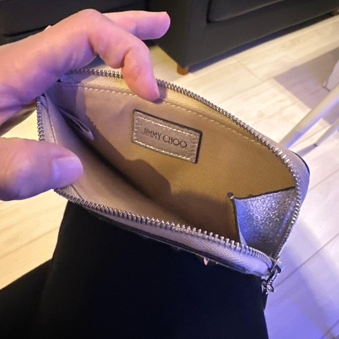 JIMMY CHOO シルバー ケース　ジミーチュウ