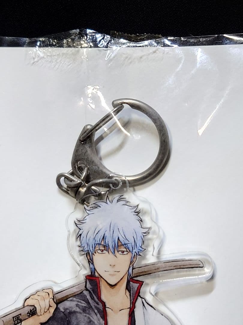 銀魂×じぇいわーるど 花鳥風月 坂田銀時　アクリルキーホルダー、缶バッジ、カード