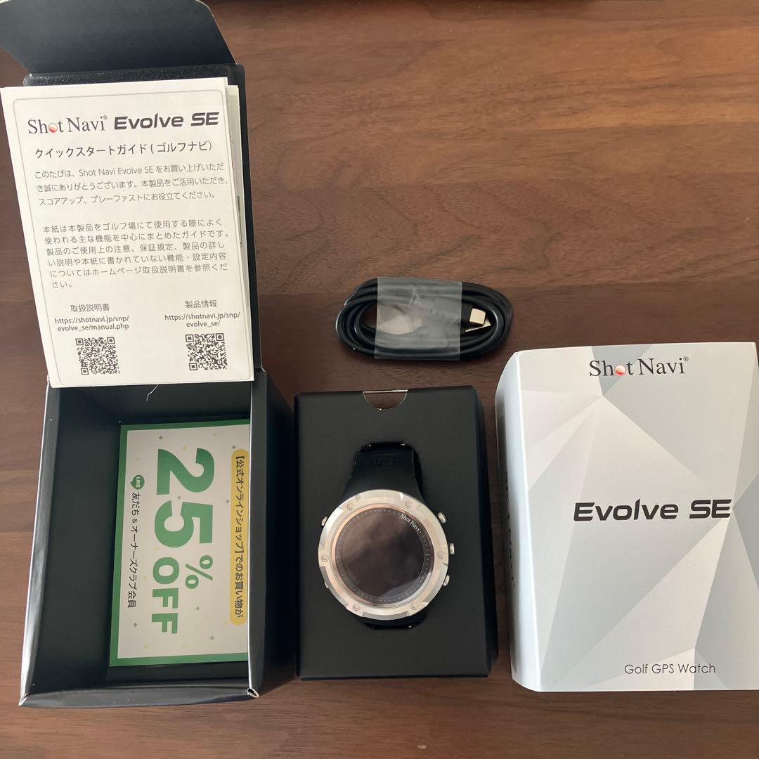ShotNavi Evolve SE ゴルフ GPS ウォッチ