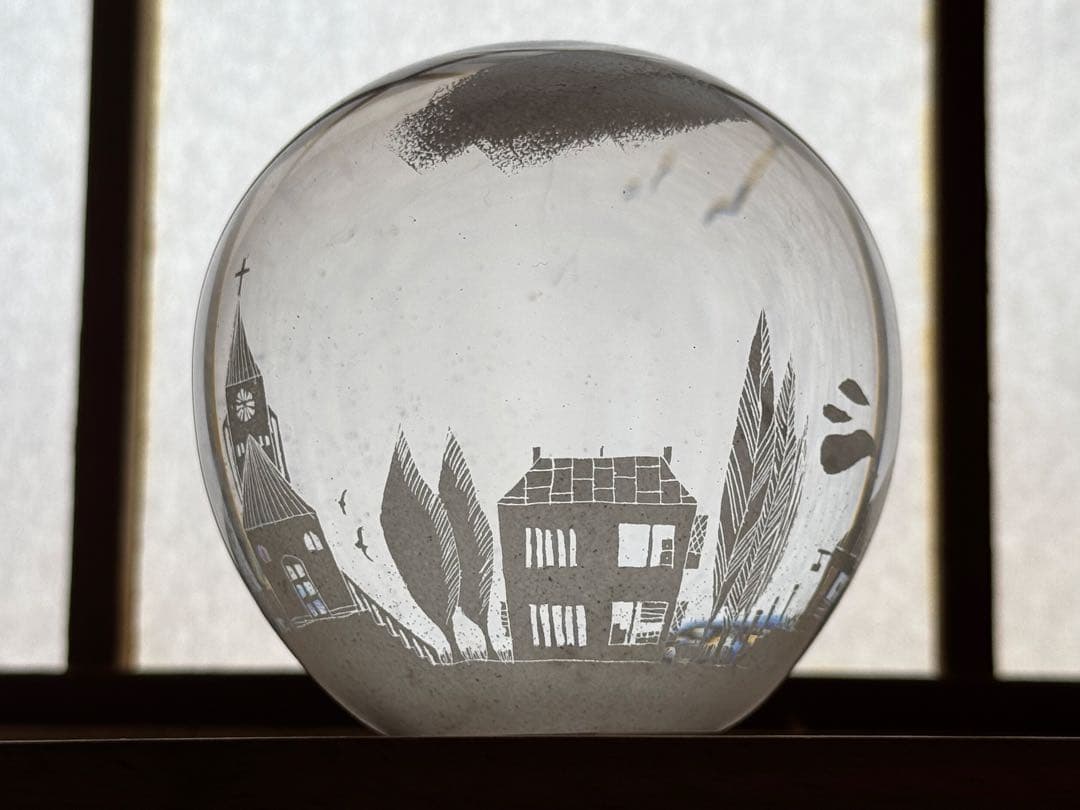 金津沙矢香さん　スノードーム