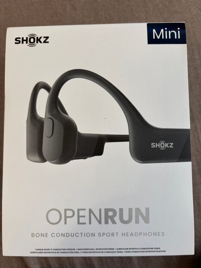 Shokz (ショックス) OpenRun Mini 骨伝導イヤホン ワイヤレス