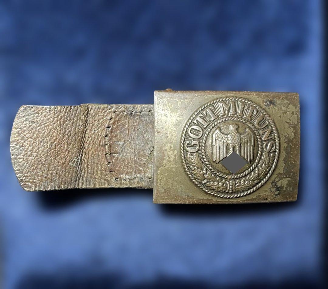 WW2 ドイツ軍　実物　陸軍　バックル
