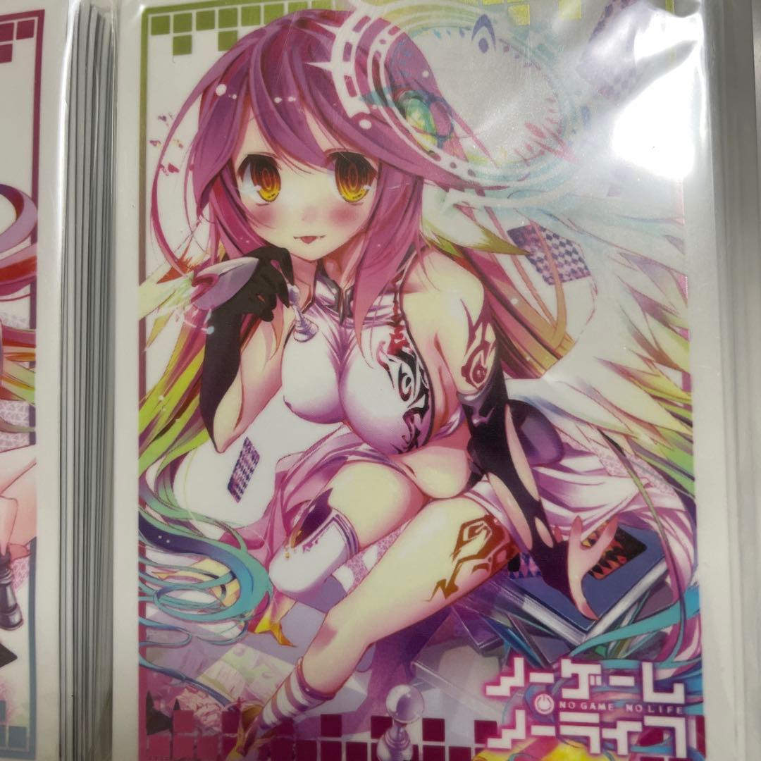 【ノーゲームノーライフ】スリーブ　白&ジブリールセット