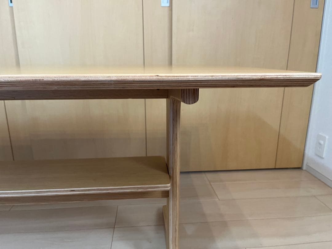 【焦げパン】無印良品リビングでもダイニングでもつかえるテーブル