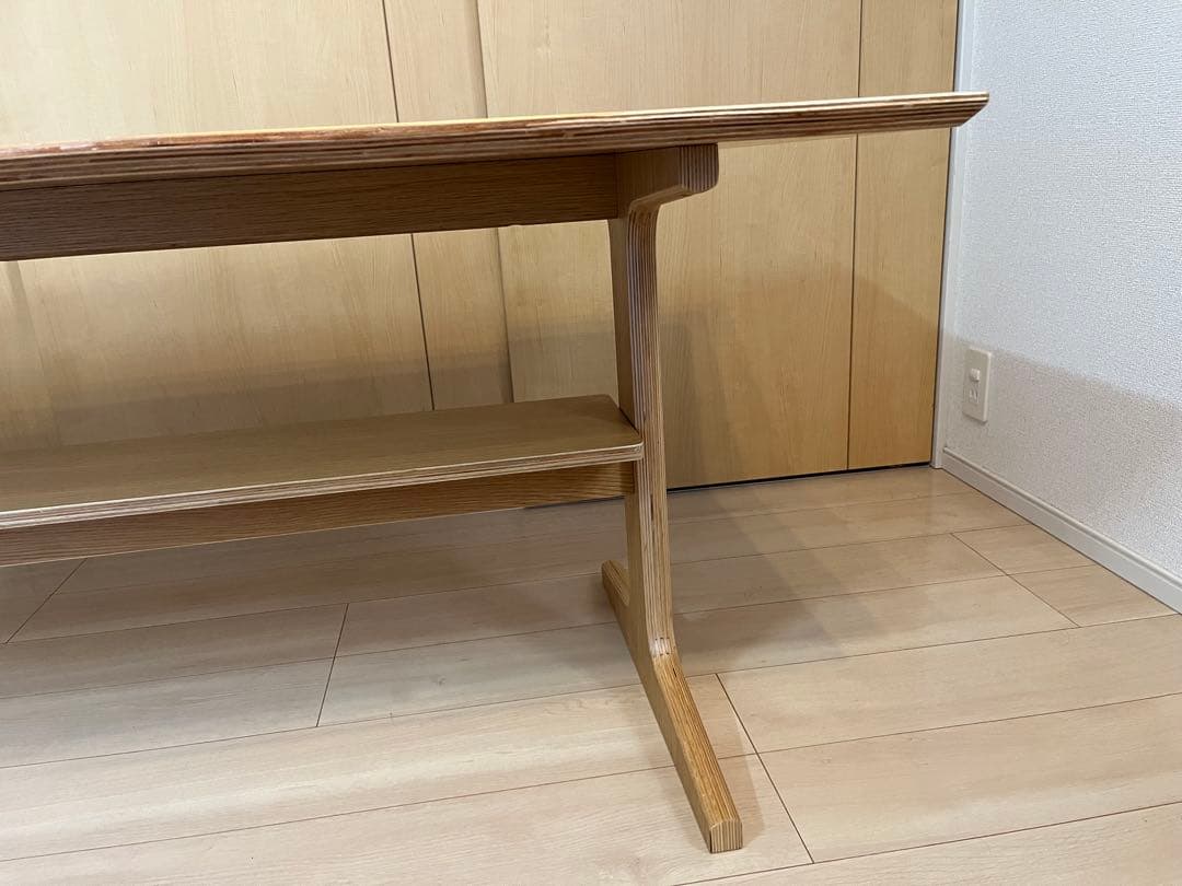 【焦げパン】無印良品リビングでもダイニングでもつかえるテーブル