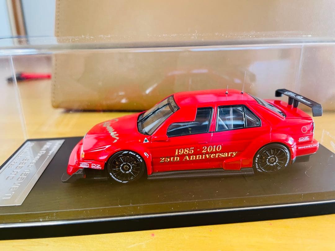 HPI アルファ ロメオ155V6 TI 1996年 ITC 1/43 ロム