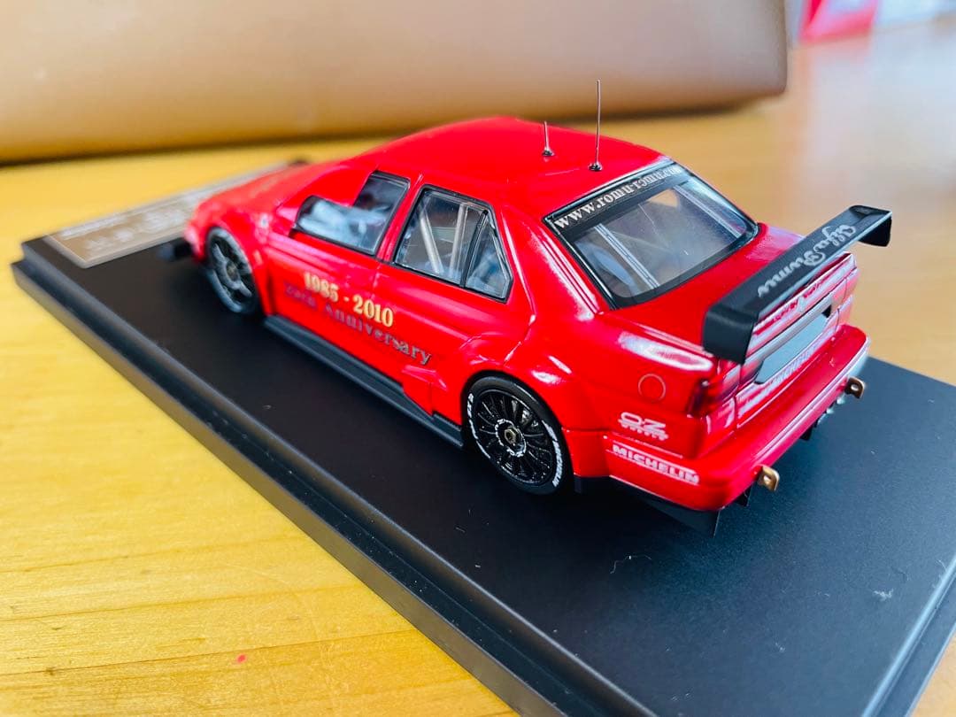 HPI アルファ ロメオ155V6 TI 1996年 ITC 1/43 ロム